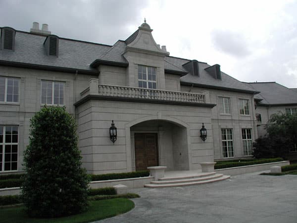 Preston Hollow Chateau Dallas | AMS Custom Luxury Homes with Old World Elegance