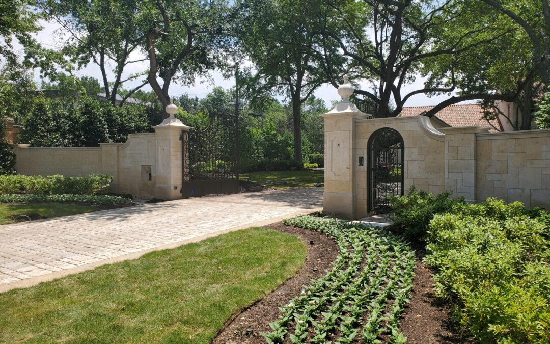 Elegant Hardscape Elements in Dallas | AMS Cast Stone